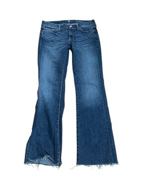 7 For Mankind Bootcut Jeans Women's Size 27 Blue Denim